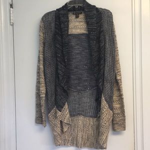 INC multicolored cardigan